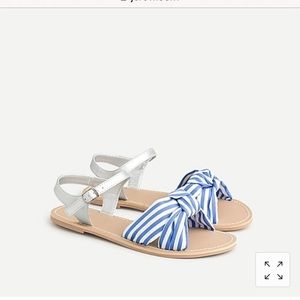 NWT Crewcuts Girls Knot Sandals